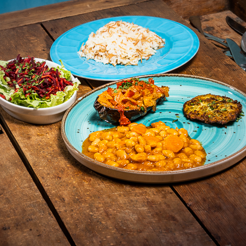 Gemischter Veganteller